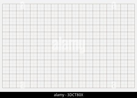 Nettoyer l'arrière-plan du papier quadrillé. Modèle de graphique minimal pour la conception et la planification. Illustration de Vecteur