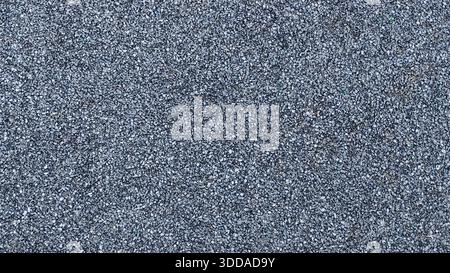 Fond de texture agrégée de petits galets bleu et gris sans couture avec surface granulaire uniforme pour matériel architectural ou design graphique abstrait Banque D'Images