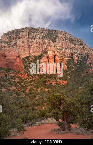 Formations de grès près de Sedona, Arizona Banque D'Images