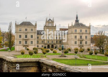 Schloss Ehrenburg est un palais monumental situé dans le centre de la ville de Cobourg, en Bavière, en Allemagne. Banque D'Images