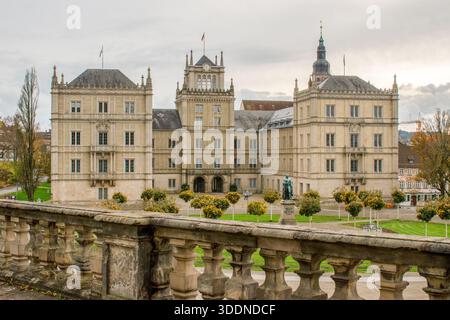 Schloss Ehrenburg est un palais monumental situé dans le centre de la ville de Cobourg, en Bavière, en Allemagne. Banque D'Images