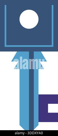 Lunettes de soleil rondes noires avec jantes épaisses et bras latéraux dans un style graphique audacieux. Illustration de Vecteur