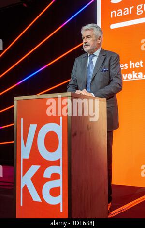Bruxelles, Belgique. 05 janvier 2026. Rudy Provoost, président de VOKA, est photographié lors de la réception du nouvel an de VOKA (Vlaams Netwerk van ondernemingen, réseau flamand d'entreprises), lundi 05 janvier 2026 à Bruxelles. BELGA PHOTO JONAS ROOSENS crédit : Belga News Agency/Alamy Live News Banque D'Images