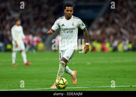 Madrid, Espagne. 04 janvier 2026. Rodrygo du Real Madrid CF lors du match la Liga EA Sport entre le Real Madrid CF et le Real Betis Balompie au stade Bernabeu le 4 janvier 2026. - 04/01/2026 - Espagne/Madrid/Madrid - LGM/le Pictorium crédit : LE PICTORIUM/Alamy Live News Banque D'Images