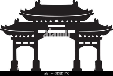 Œuvres d'art du nouvel an lunaire chinois 2026 Illustration de Vecteur