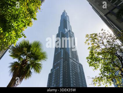 Landmark 81 tour à Ho Chi Minh ville vue extérieure du gratte-ciel de l'architecture Banque D'Images