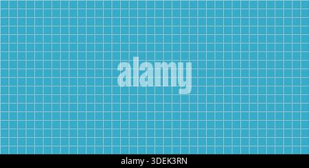 Motif mosaïque sans couture de carreaux carrés bleus simples. Fond de vecteur de carreaux de mur. Illustration de Vecteur