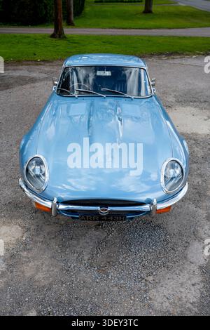 1970 Seres 2 Jaguar E type 4,2 classique voiture de sport britannique Banque D'Images