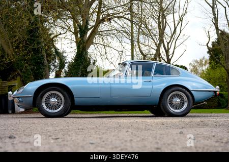 1970 Seres 2 Jaguar E type 4,2 classique voiture de sport britannique Banque D'Images