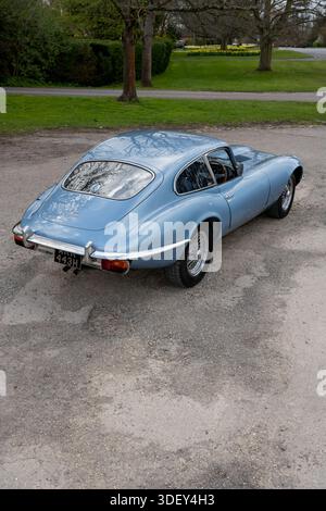 1970 Seres 2 Jaguar E type 4,2 classique voiture de sport britannique Banque D'Images
