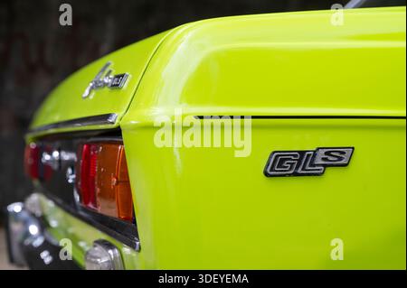 1973 Hillman Hunter GLS avec moteur Holbay performance Head, voiture de sport britannique classique Banque D'Images