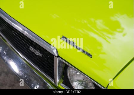 1973 Hillman Hunter GLS avec moteur Holbay performance Head, voiture de sport britannique classique Banque D'Images