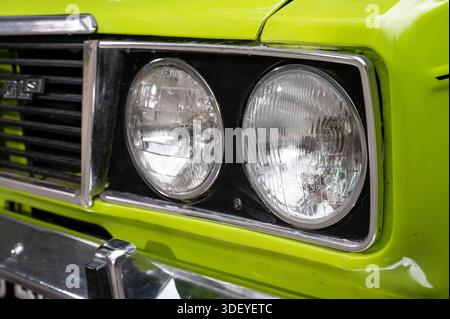 1973 Hillman Hunter GLS avec moteur Holbay performance Head, voiture de sport britannique classique Banque D'Images