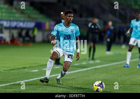 Valparaiso, Chili - septembre 27 : Antony Herbert du Panama lors du match du Groupe B de la Coupe du monde U-20 de la FIFA, Chili 2025 entre le Paraguay et le Panama à l'ESTA Banque D'Images