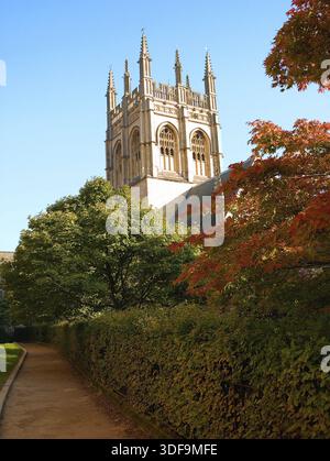 Merton College est l'un des plus anciens collèges de cette célèbre université Banque D'Images
