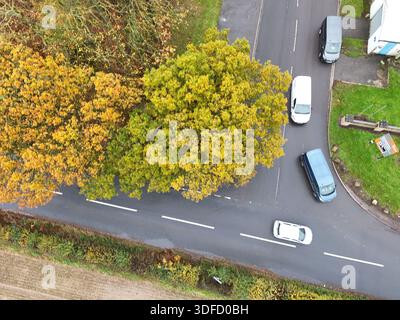 RAF Marston Moor , RAF Tockwith. Station de bombardier militaire britannique de la seconde Guerre mondiale, North Yorkshire Banque D'Images