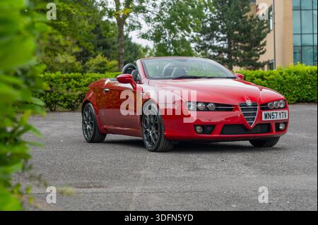 2007 Alfa Romeo Spider 'type 939' voiture de sport décapotable italienne Banque D'Images