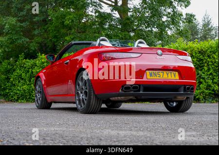 2007 Alfa Romeo Spider 'type 939' voiture de sport décapotable italienne Banque D'Images