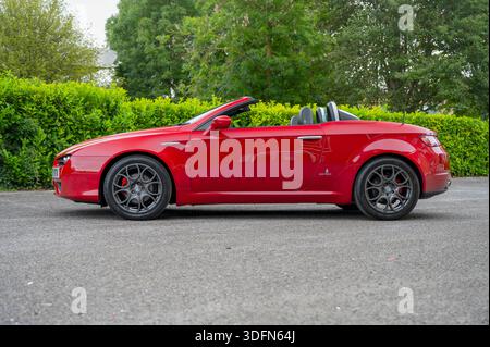 2007 Alfa Romeo Spider 'type 939' voiture de sport décapotable italienne Banque D'Images