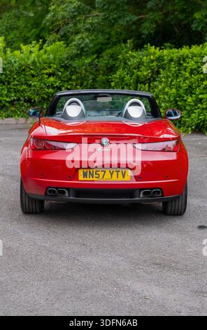 2007 Alfa Romeo Spider 'type 939' voiture de sport décapotable italienne Banque D'Images