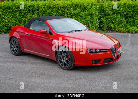 2007 Alfa Romeo Spider 'type 939' voiture de sport décapotable italienne Banque D'Images