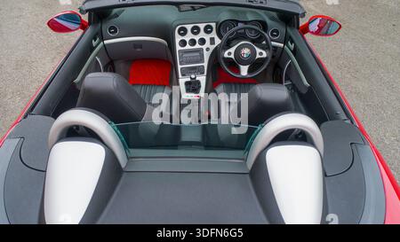 2007 Alfa Romeo Spider 'type 939' voiture de sport décapotable italienne Banque D'Images