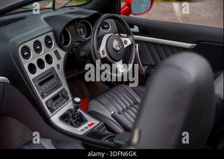 2007 Alfa Romeo Spider 'type 939' voiture de sport décapotable italienne Banque D'Images