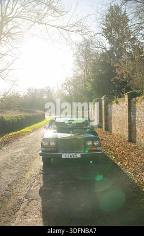 Rolls Royce Camargue 1986, coupé classique britannique ultra luxueux Banque D'Images