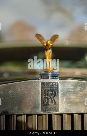 Rolls Royce Camargue 1986, coupé classique britannique ultra luxueux Banque D'Images