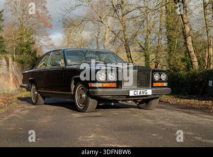 Rolls Royce Camargue 1986, coupé classique britannique ultra luxueux Banque D'Images