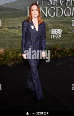 abb : Anne Ratte - Polle zu Gast auf dem schwarzen Teppich BEI der Kinostart der Weltpremiere von HBO Max A Knight of the Seven Kingdoms der US amerikanischen Fantasyserie im Zoo Palaast AM 13.01.2025 in Berlin Deutschland *** abb Anne Ratte Polle en tant qu'invitée sur le tapis noir lors de la première mondiale de la série HBO Max A Knight of the Seven Kingdoms, la série US Fantasym Zoo in Berlin 2025 in Berlin Palaast Banque D'Images