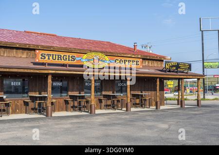 Sturgis, SD, Etats-Unis - 29 mai 2019 : le café Sturgis Banque D'Images