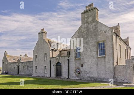 L'arrière de Skaill House Orkney Islands UK Banque D'Images