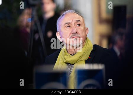 Madrid, Madrid, ESPAGNE. 15 janvier 2026. JOSE PEPE ALVAREZ, secrétaire général de l'UGT (crédit image : © Ignacio Lopez Isasmendi/ZUMA Press Wire) USAGE ÉDITORIAL SEULEMENT ! Non destiné à UN USAGE commercial ! Banque D'Images