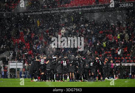 Team HSV Hamburg après le match Freiburg, 10 janvier 2026, Football, Bundesliga [Bundesliga], Freiburg - HSV Hambourg Hambourg Banque D'Images