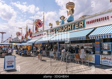 Pauls Daughter, Luna Park à Coney Island, 1000 Surf Ave, Brooklyn, New York, États-Unis Banque D'Images