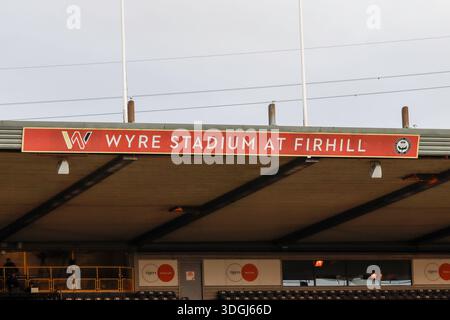 Glasgow, Royaume-Uni. 17 janvier 2026. Vue générale du Firhill Stadium le match de 4e tour de la Coupe d'Écosse entre Partick Thistle et Montrose FC le 17 janvier 2026.(photo par : Jacob Hughes/Sipa USA) crédit : Sipa USA/Alamy Live News Banque D'Images