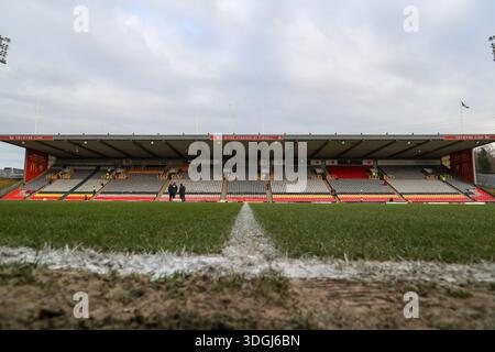 Glasgow, Royaume-Uni. 17 janvier 2026. Vue générale du Firhill Stadium le match de 4e tour de la Coupe d'Écosse entre Partick Thistle et Montrose FC le 17 janvier 2026.(photo par : Jacob Hughes/Sipa USA) crédit : Sipa USA/Alamy Live News Banque D'Images