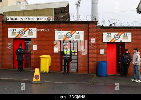 Glasgow, Royaume-Uni. 17 janvier 2026. Vue générale du Firhill Stadium le match de 4e tour de la Coupe d'Écosse entre Partick Thistle et Montrose FC le 17 janvier 2026.(photo par : Jacob Hughes/Sipa USA) crédit : Sipa USA/Alamy Live News Banque D'Images