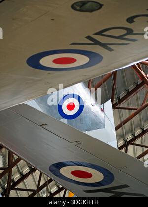 Vue générale du musée de la RAF Cosford, Shropshire, Royaume-Uni Banque D'Images