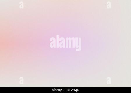 Fond abstrait mélangeant des couleurs pastel doux rose et violet avec une texture granuleuse Banque D'Images