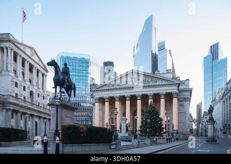 Angleterre, Londres, Skyline vide City of London Banque D'Images