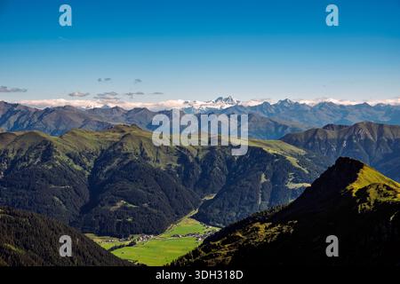 Italie, Frioul, Carnia — Alpes carniques - Valle del Gail Banque D'Images