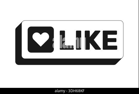 Bouton Web de l'interface utilisateur rectangle Illustration de Vecteur