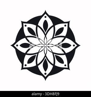 Illustration vectorielle Mandala Illustration de Vecteur