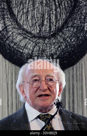 Michael D. Higgins Banque D'Images
