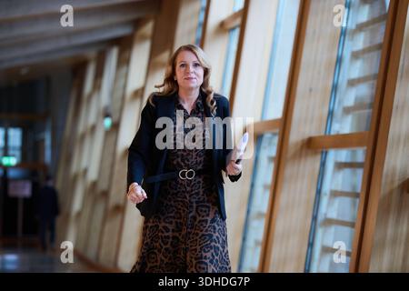 Édimbourg Écosse, Royaume-Uni 21 janvier 2026. Ash Regan MSP au Parlement écossais. crédit sst/alamy live news Banque D'Images