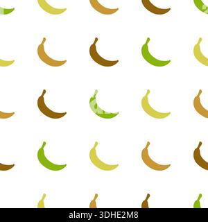 Modèle sans couture banane conception simple Illustration de Vecteur