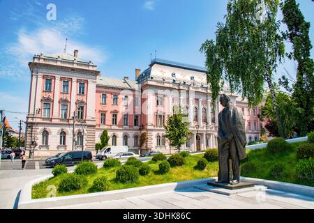 Cluj-Napoca, surnommée le cœur de la Transylvanie, est l’une des villes les plus dynamiques de Roumanie Banque D'Images
