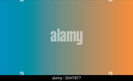 Elément de conception dynamique de fond dégradé vertical bleu orange Illustration de Vecteur